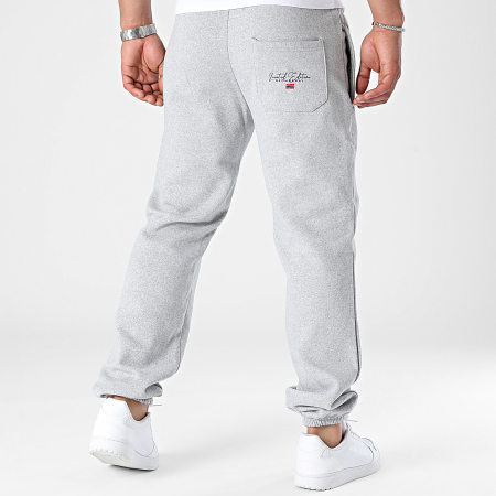 Geographical Norway - Pantalón de chándal gris jaspeado