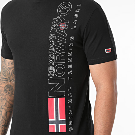 Geographical Norway - Camiseta negra