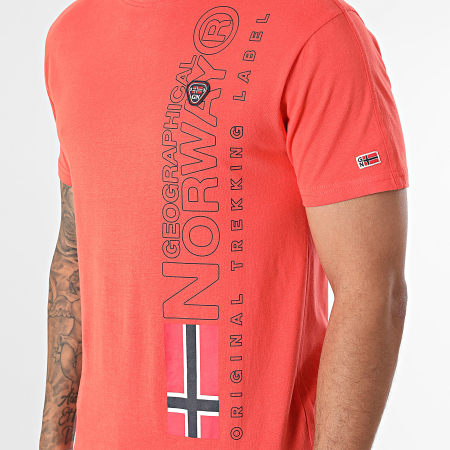 Geographical Norway - Camiseta naranja