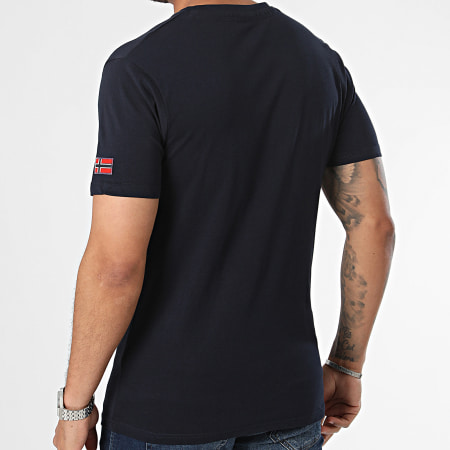 Geographical Norway - Tee Shirt Bleu Marine