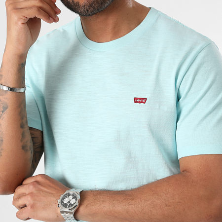 T-shirt Homme Levi's Rouge Chiné – Taille XL – Coton Avec Poche – Neuf Sans étiquette