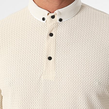 Mackten - Polo Manches Courtes Beige