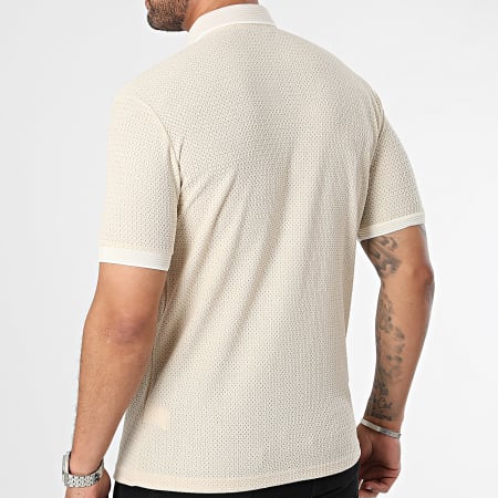 Mackten - Poloshirt met korte mouwen Beige