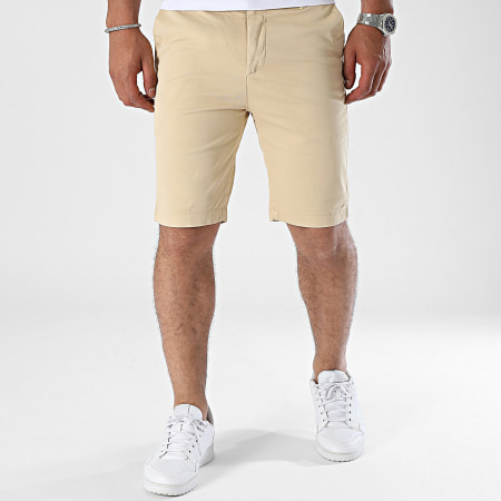 Mackten - Beige Chino Korte Broek