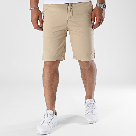 Mackten - Beige Chino Korte Broek