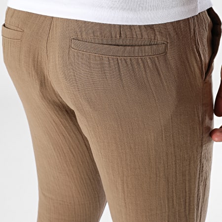 Mackten - Pantaloni da jogging Mus Marrone