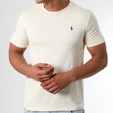 Polo Ralph Lauren - Slim T-shirt Original Player Beige