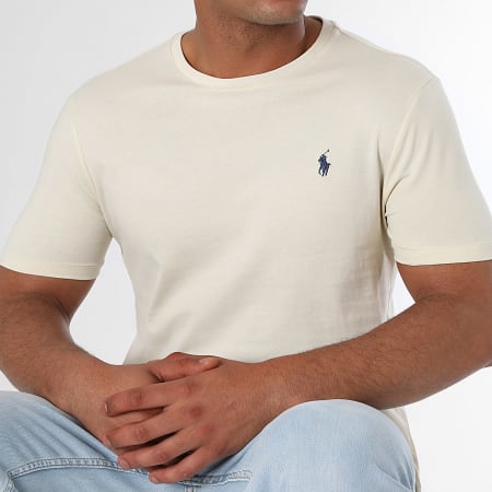 Polo Ralph Lauren - Slim T-shirt Original Player Beige