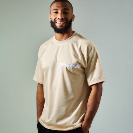 Super Prodige - Tee Shirt Oversize 0322 Beige