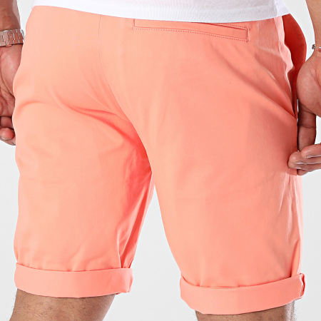 Tom Tailor - Pantalón Corto Chino 1040249 Naranja Coral