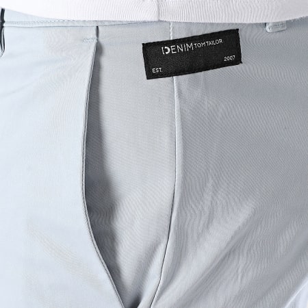 Tom Tailor - Pantalón Corto Chino 1040249 Azul Claro