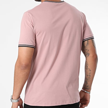 Fred Perry - Tee Shirt Twin Tipped M1588 viola chiaro