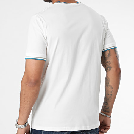 Fred Perry - Tee Shirt Twin Tipped M1588 Blanc
