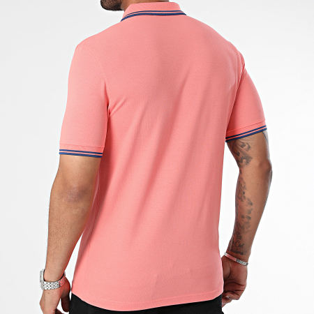 Fred Perry - Polo korte mouw met dubbele punt MM3600 Roze Koraal