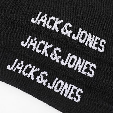 Jack And Jones - Lot De 3 Paires De Chaussettes Rafael Noir