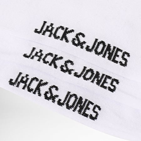 Jack And Jones - Lot De 3 Paires De Chaussettes Charles Blanc
