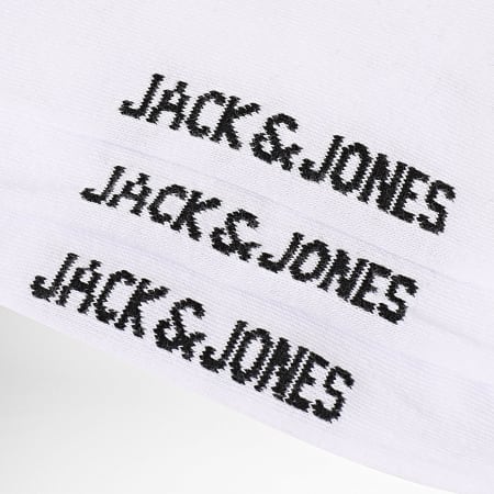 Jack And Jones - Charles Wit 3-Pack Sokken