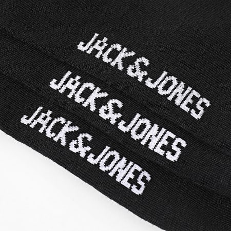 Jack And Jones - Charles Negro 3-Pack Calcetines