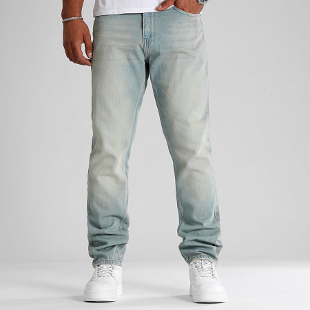 LBO - 3405 Vaqueros relaxed fit lavados en azul