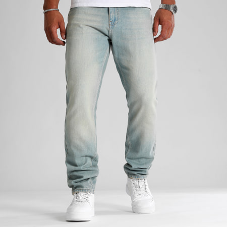 LBO - 3405 Vaqueros relaxed fit lavados en azul