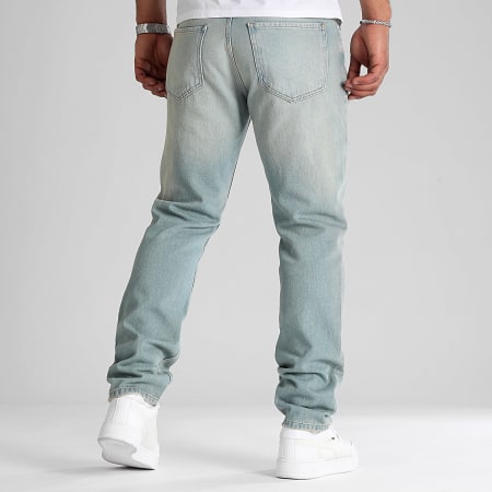 LBO - 3405 Vaqueros relaxed fit lavados en azul
