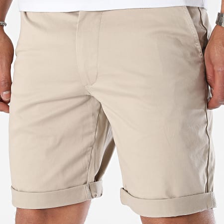 Classic Series - Rockcliffe Beige Chino Korte Broek