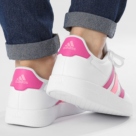 Adidas Sportswear - Baskets Femme Breaknet 2.0 K HP8959 Cloud White Pink