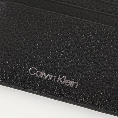 Calvin Klein - Custodia per carte Warmth 7389 nero