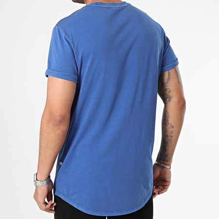 G-Star - Tee Shirt Lash D16396-2653 Bleu Roi