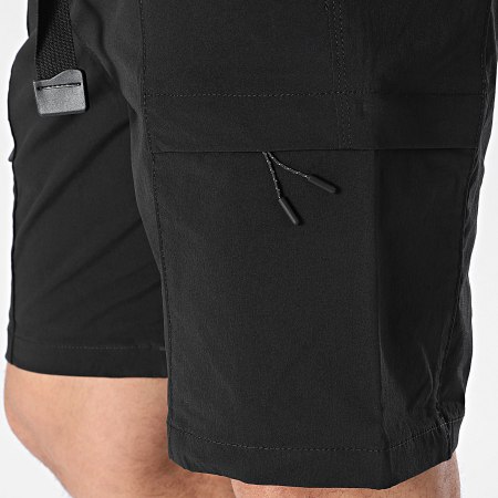 Jack And Jones - Pantaloncini Jaiden Night Cargo Nero