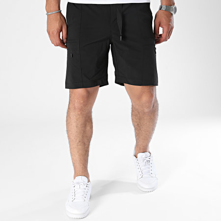 Jack And Jones - Jaiden Night Cargo Shorts Negro