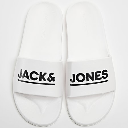 Jack And Jones - Claquettes Wollie Blanc