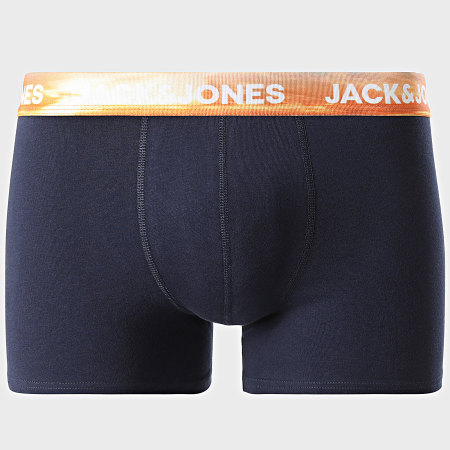 Jack And Jones - Calzoncillos Luca Solid 7 Pack Azul Marino