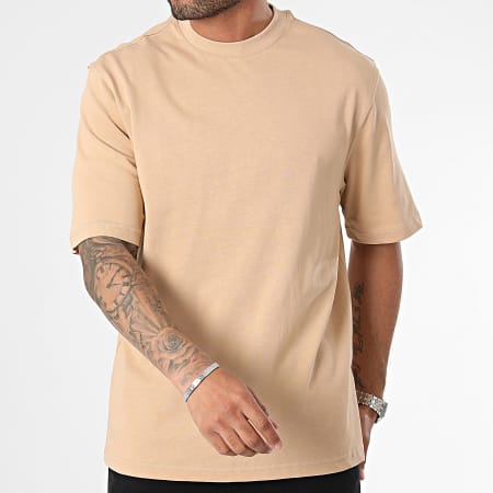 KZR - Oversized T-shirt licht camel