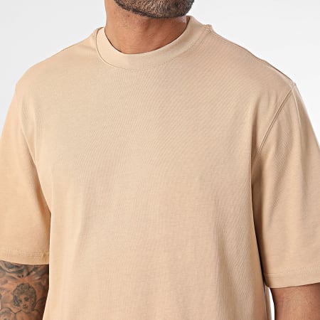 KZR - Maglietta oversize cammello chiaro
