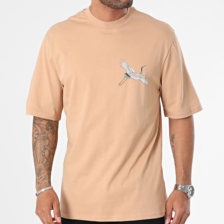 KZR - Oversized T-shirt licht camel