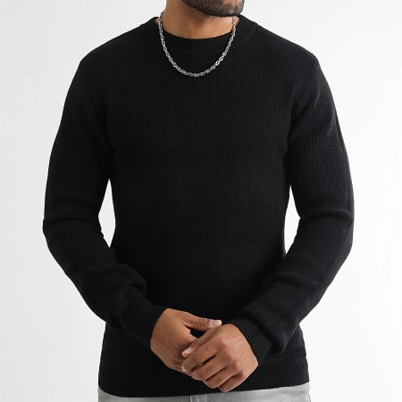 LBO - Jersey de cuello redondo 1248 Negro