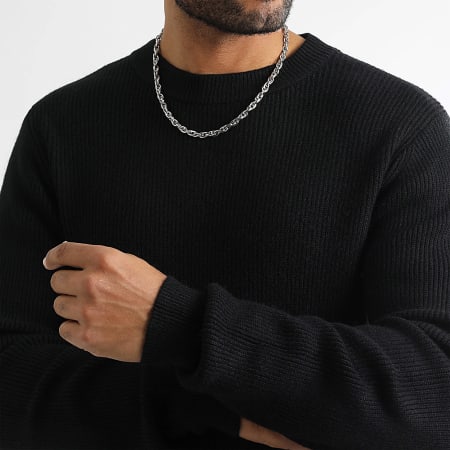 LBO - Jersey de cuello redondo 1248 Negro