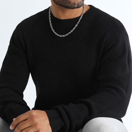 LBO - Jersey de cuello redondo 1248 Negro