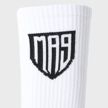 MA9 Mafia Nueve - Par de calcetines blancos