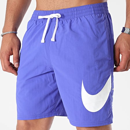 Nike - Short De Bain Nesse 504 Bleu Roi