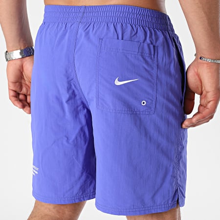 Nike - Short De Bain Nesse 504 Bleu Roi