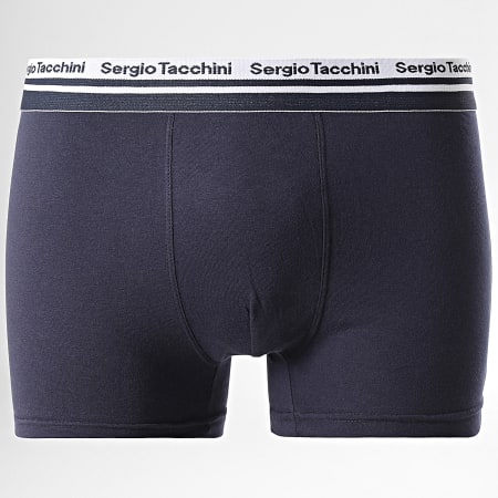 Sergio Tacchini - Set van 3 boxers 92892730 marineblauw koning grijs heide