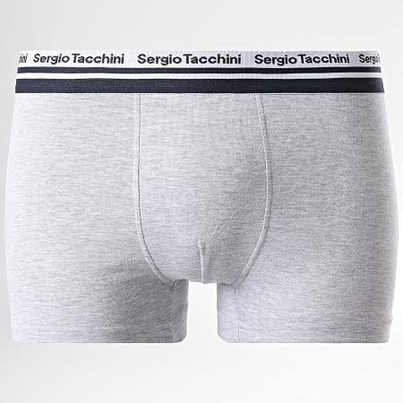 Sergio Tacchini - Juego de 3 boxers 92892730 Azul marino Rey Gris brezo