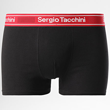 Sergio Tacchini - Lot De 4 Boxers 92893030 Noir