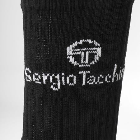 Sergio Tacchini - Lot De 3 Paires De Chaussettes 93230832 Noir
