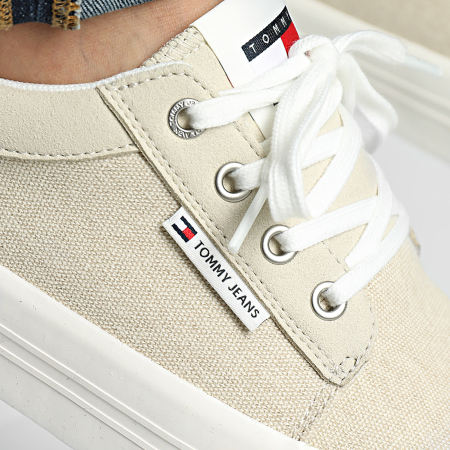 Tommy Jeans - Skates Vulc Derby Mix 1367 Krantenpapier