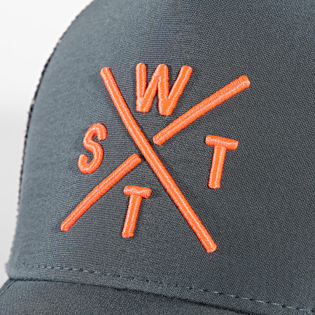 Watts - Gorra Trucker Tribe Gris Antracita