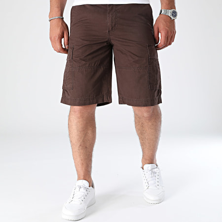 Jack And Jones - Pantaloncini Cargo Cole Campaign Marrone scuro