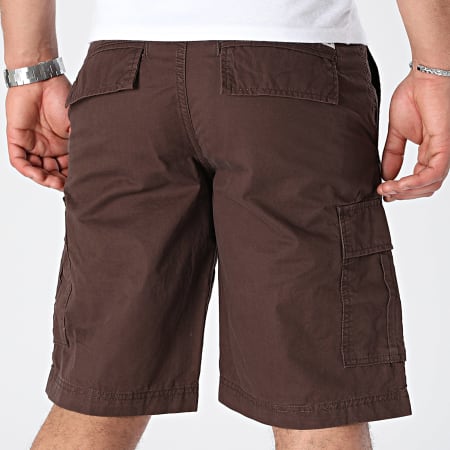 Jack And Jones - Pantalones cortos Cole Campaign Cargo Marrón oscuro